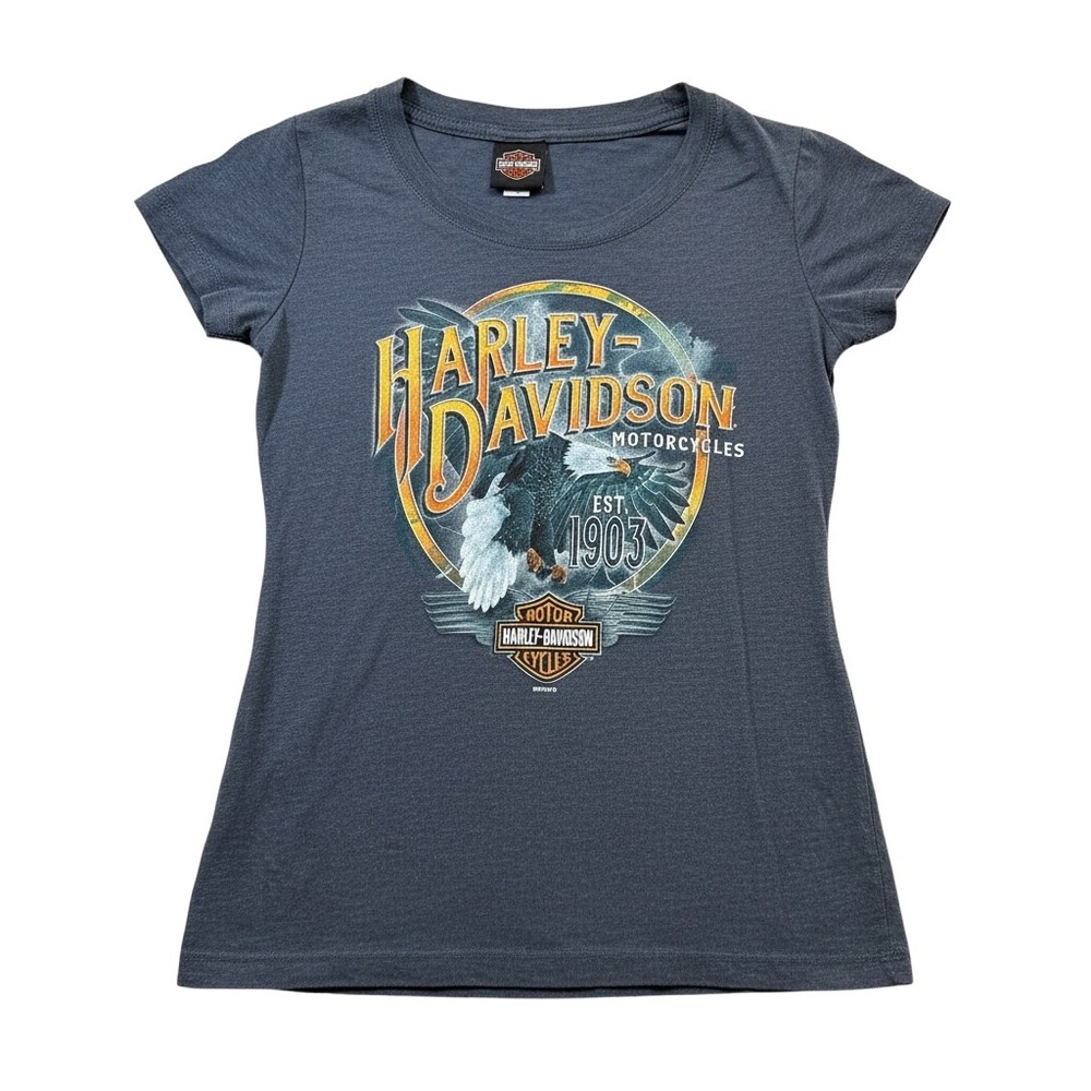 Harley Davidson Motorcycles Women S Graphic‎ Tee Orlando Florida